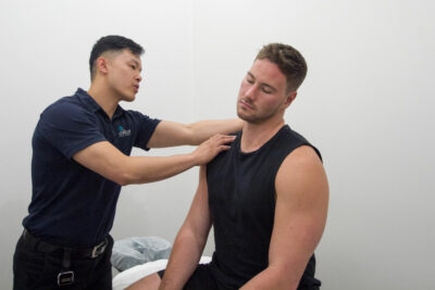 David Consulting with Patient