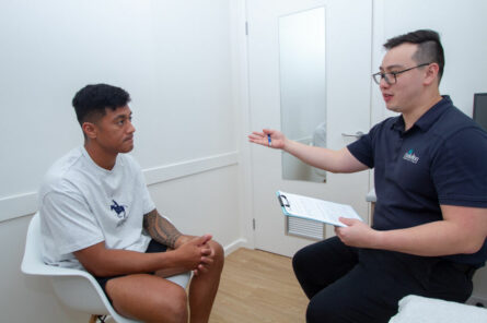 Male Client in Consultation about Fertility