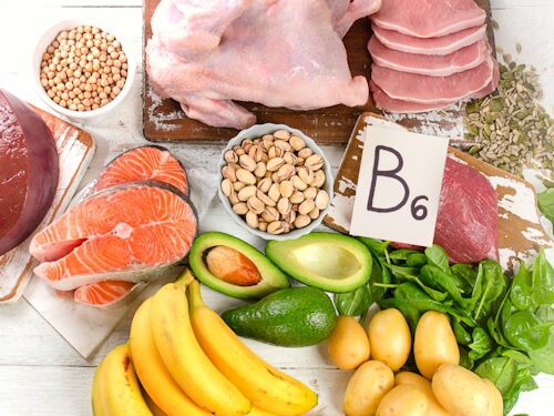 vitamin B6 diet to help heal the body with bells palsy